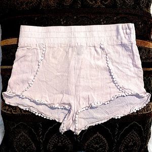 Love Tree Blush Pom Pom Shorts